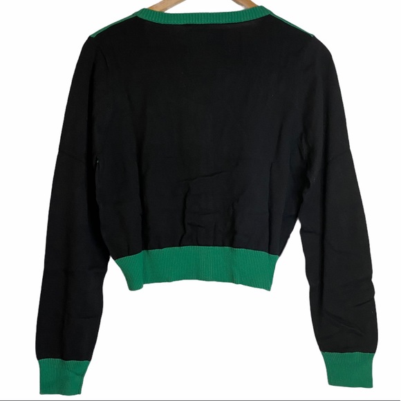 Marvel Loki Embroidered Knit Crop Cardigan XL - Picture 2 of 10